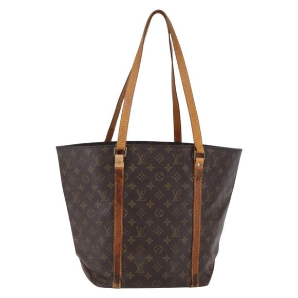 LOUIS VUITTON Monogram Sac Shopping Tote Bag M51108 LV Auth 144951 - Picture 1 of 16